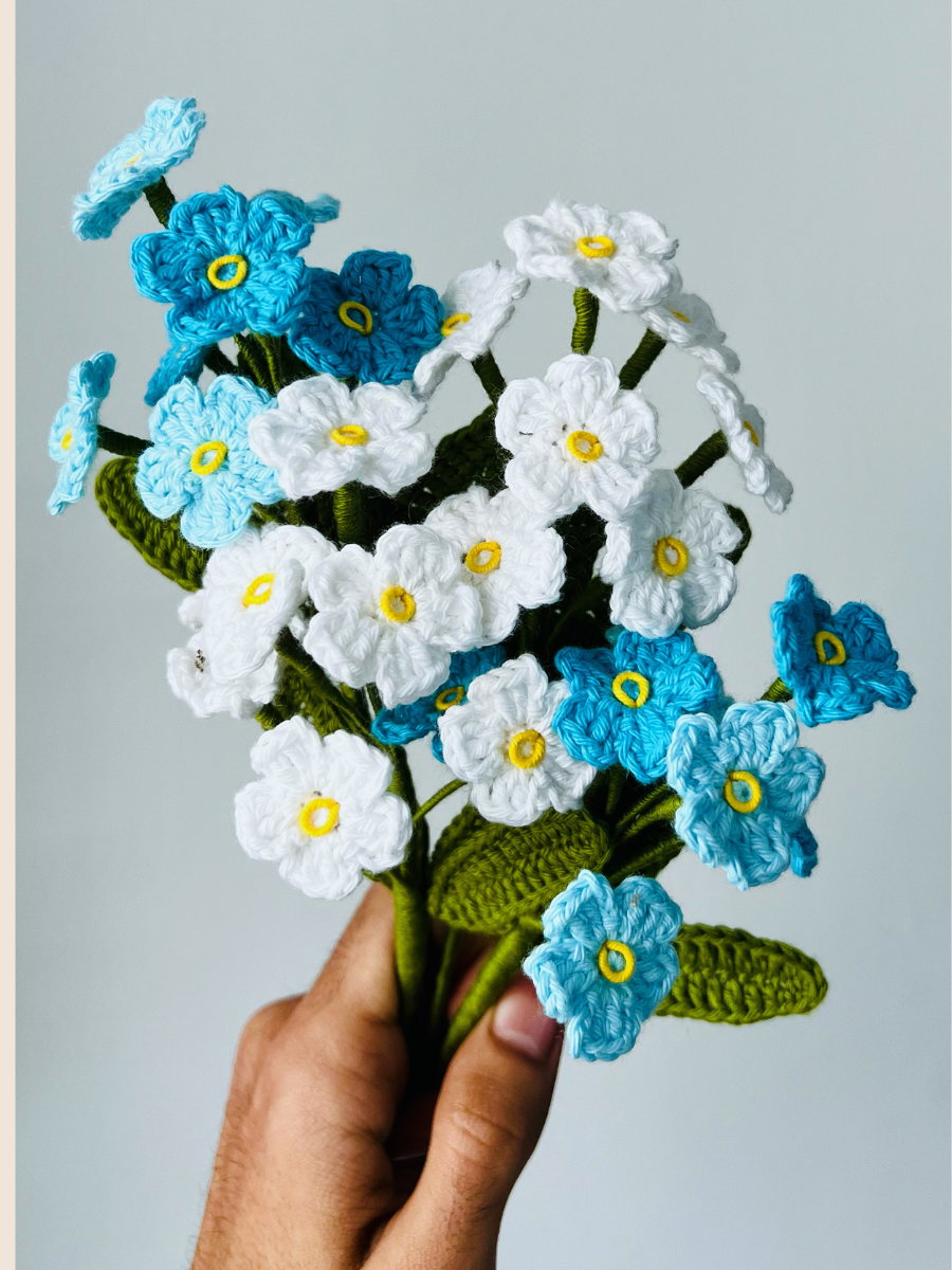 Forget Me Not - Masterclass - The Crochet Boy