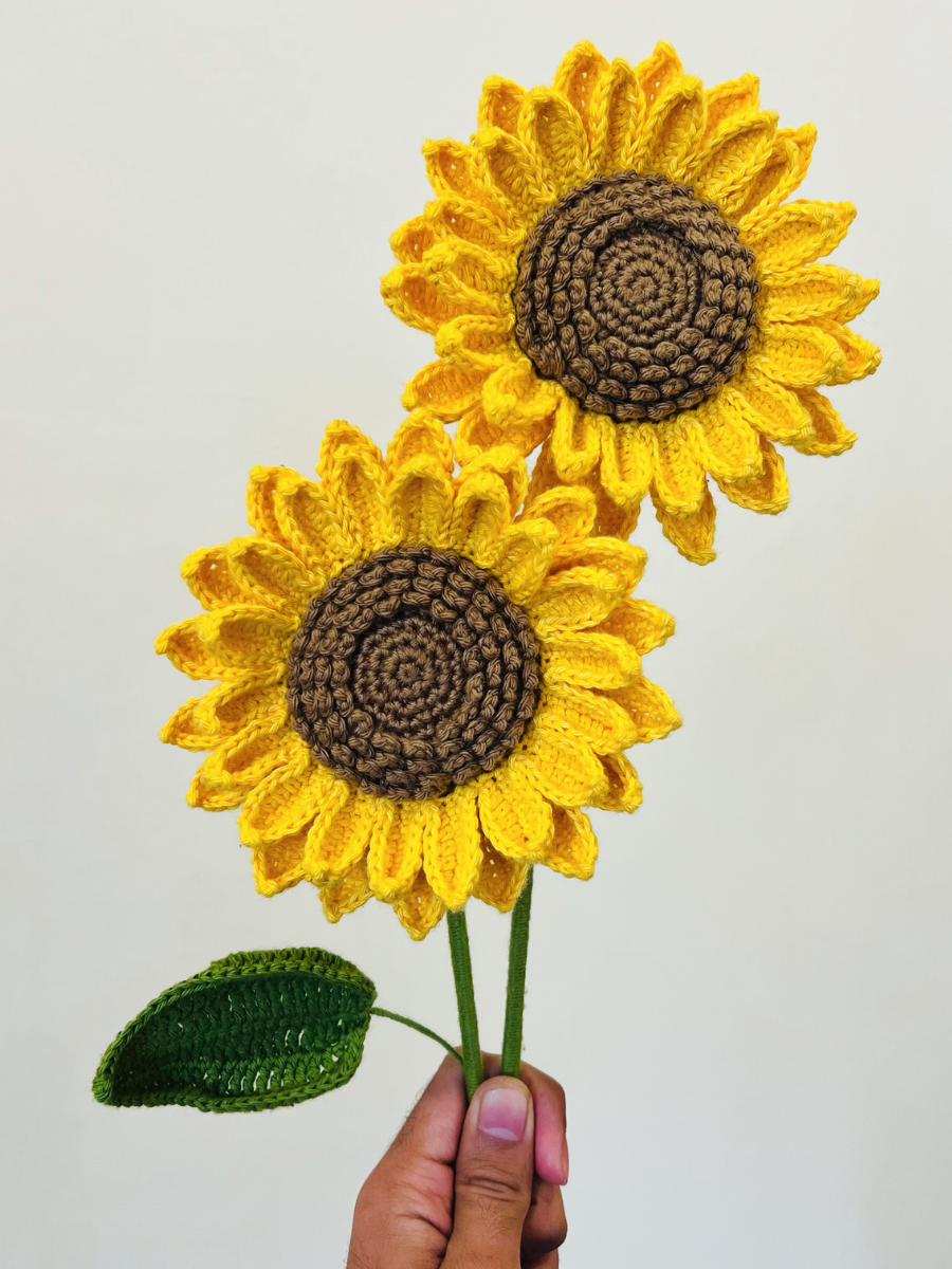 Sunflower - Masterclass - The Crochet Boy