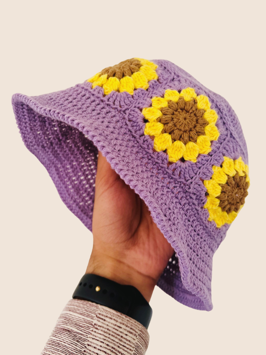 Sunflower Bucket Hat - Masterclass - The Crochet Boy