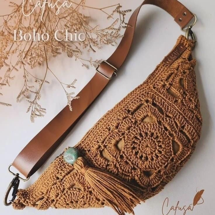 Boho Chic Crossbody Bags - Masterclass - The Crochet Boy