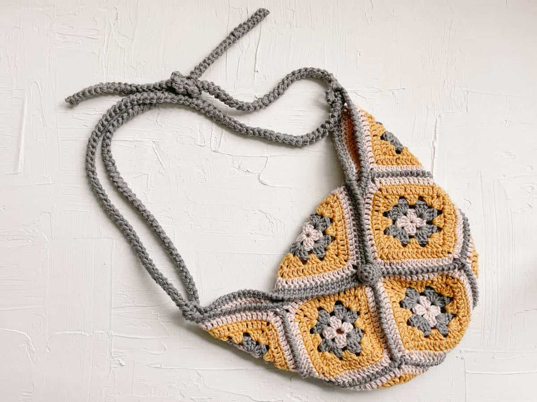 Granny Square Sling Bag - Masterclass - The Crochet Boy